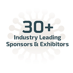 30+ Industry Leading Sponsors and Exhibitors